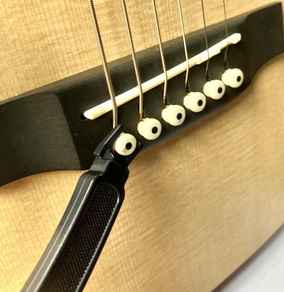 Easy Acoustic Guitar String Replacement Manual Winder with String Pin Acoustic Guitar String Replacement String Winder for Acoustic Guitar and