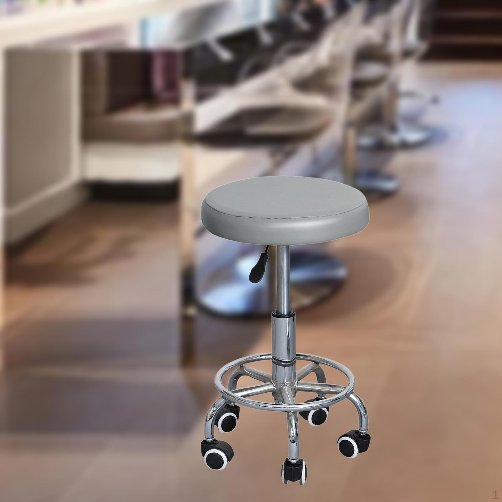 

Чехол для барного стула, круглый, эластичный, водонепроницаемый, защитный чехол для стула серый