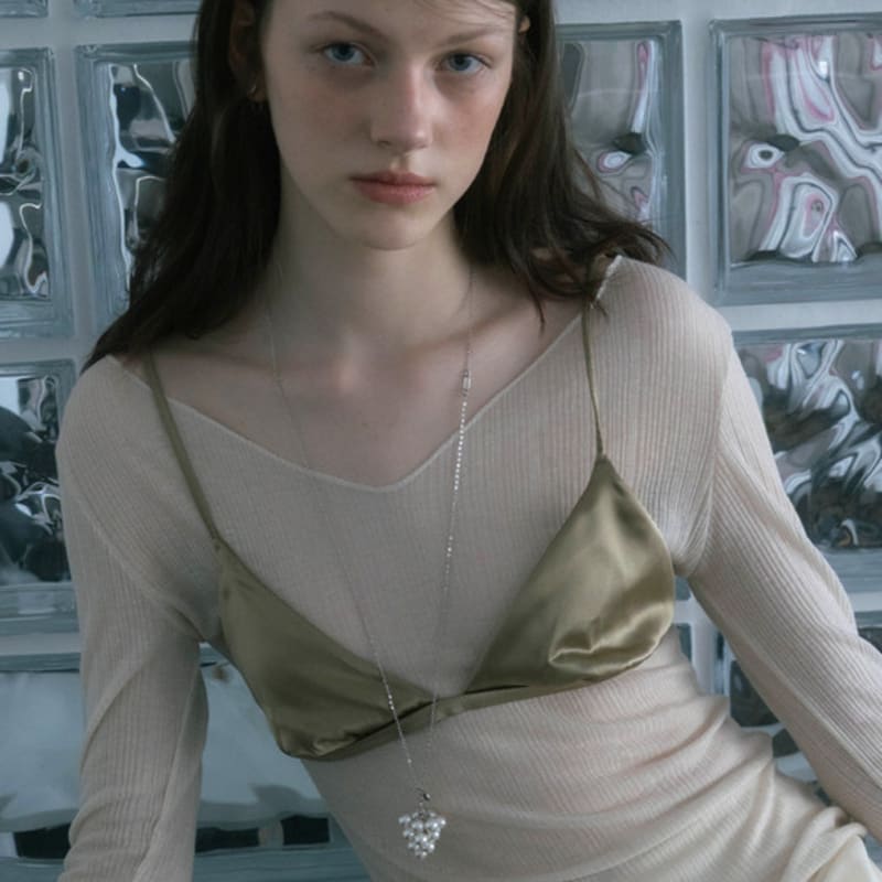 Pearlymore Pearl Blossom Long Chain necklace_PM25N022SS