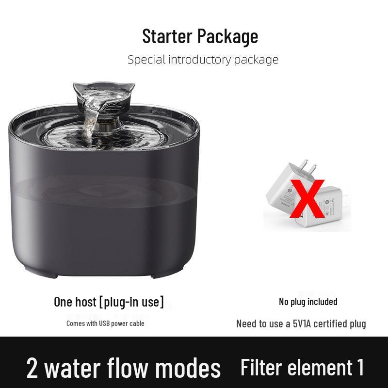 Smart Pet Water Fountain with Automatic Circulation and Live Water Filter for Cats & Dogs