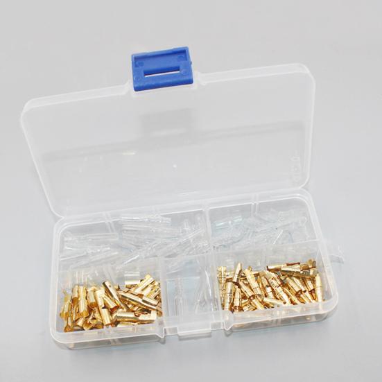 120 Stück 3,5 mm Isolierte Stecker Buchse Drahtverbinder für Verkabelung Auto Audio Lautsprecher