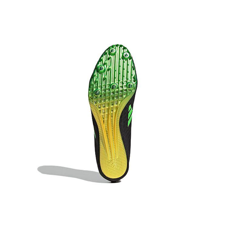 Adidas Adizero Finesse Spikes Black Solar Green Unisex Sneakers Core-Black Beam-Yellow GY8394