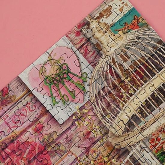 R148387 Pink Teatime 500 Pieces, Korean popular puzzles