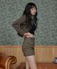 Top Girl Herringbone Mini Skirt_T326Bt702