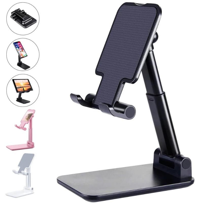 New Desk Mobile Phone Holder Stand For iPhone iPad Xiaomi Adjustable Desktop Tablet Holder Universal Table Cell Phone Stand