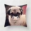 Animal French Bulldog Cushion Cover Pug Dog Herding Pillowcase  Sofa Car Decorative