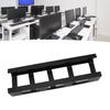 Cable Management Tray Multihole Under Desk Cord Organizer Multifunctional Power Strip Holder for Off