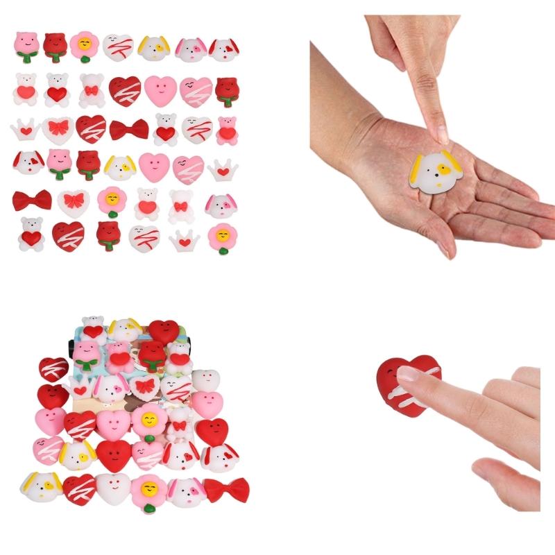 24Pcs Stress Relief Toy for Hand Squeeze Toy Toy Stress Animal Figurine Toy Kids Goodie Bag Fillers