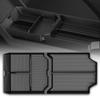 For Tesla Cybertruck 2024 2025 Center Console Lower Storage Box Car Interior Accessories Tidying Tray Organizer Case 2pcs