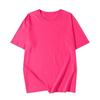 Heavyweight 200g Pure Cotton Drop Shoulder Unisex White Half Sleeve T-Shirt