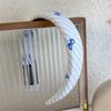 Breathable Sponge Blue Gingham Hair Band With Elegant Bows Decoration Stylish Hair Accessories For Teens Women