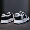 Thick baseplate shoes black and white panda 22 spring and summer new casual sports shoes thick baseplate shoes