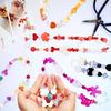 WTEMPO Wedding/Valentine's Day/Easter/Birthday Acrylic DIY Handcrafted Mobile Phone Chains Making Materials Beaded Necklace/Bracelet Woven Accessories