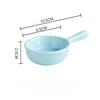 Creative Mini Ceramic Discretionary Dish Japanese Tableware Seasoning Dish Handle Dish Soy Sauce Vinegar Sushi Dipping Plate