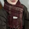 High-end scarf winter women's autumn and winter Korean atmosphere British style scarf versatile warm scarf wholesale