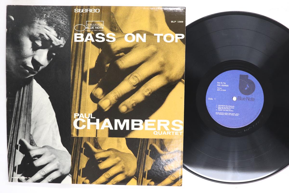 

LP Record PAUL CHAMBERS Bass On Top BST81569 Blue Note 1973 US Jazz Used