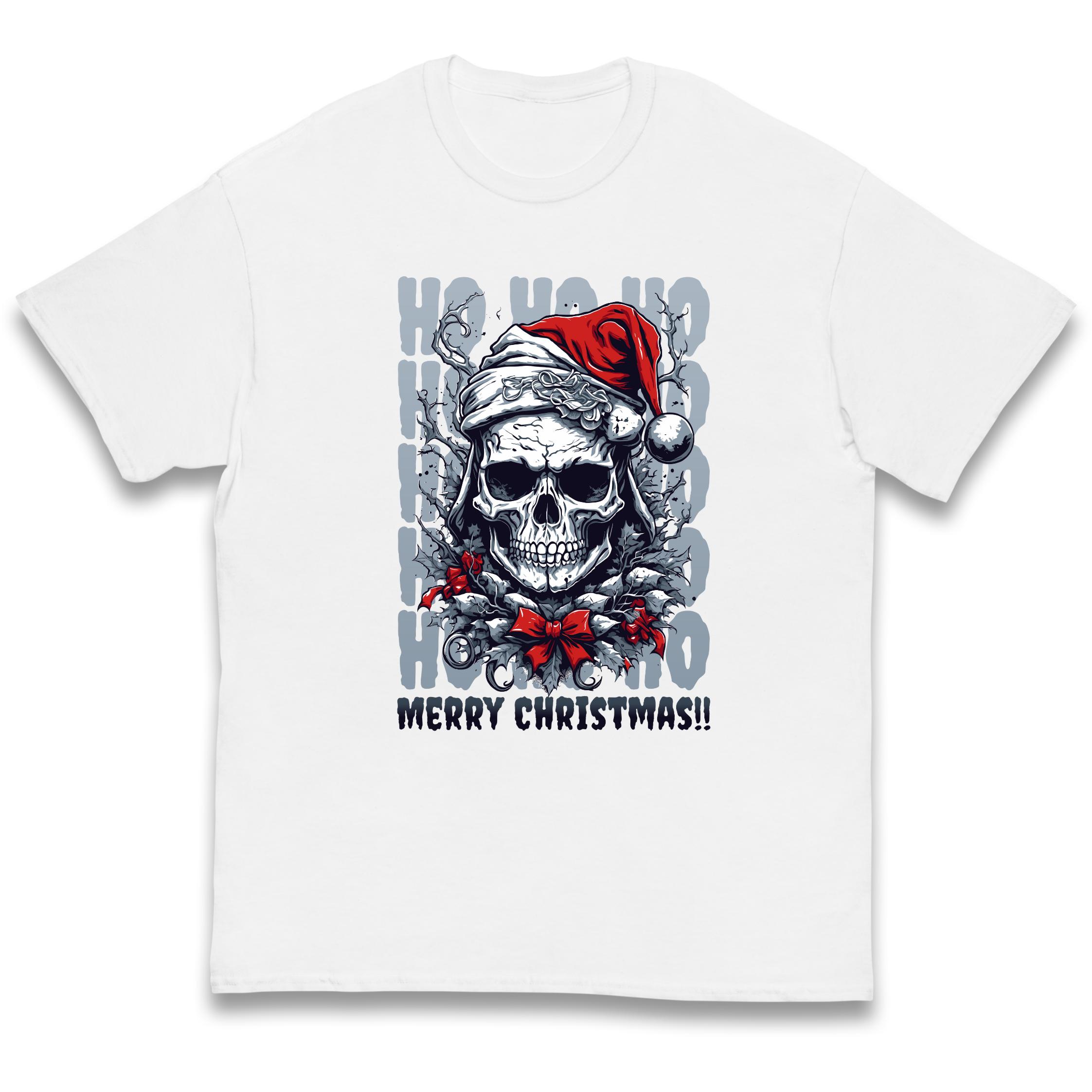 Santa Skelington Christmas Kids T-Shirt 140