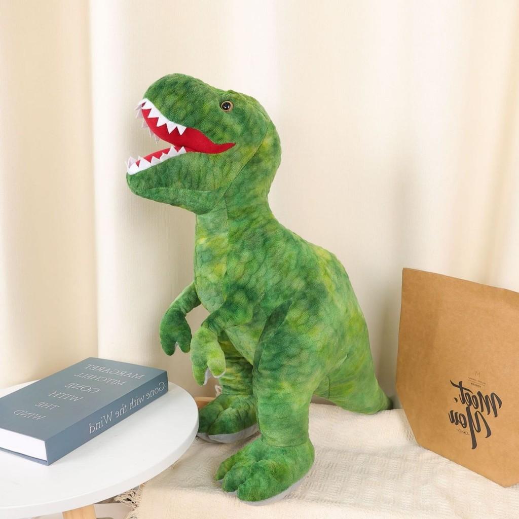 Rex Cartoon Tyrannosaurus Animal Stuffed Doll Dinosaur Plush Toy Gift Birthday