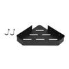Shower Corner Shelf Aluminum 23x32cm Wall Mounted