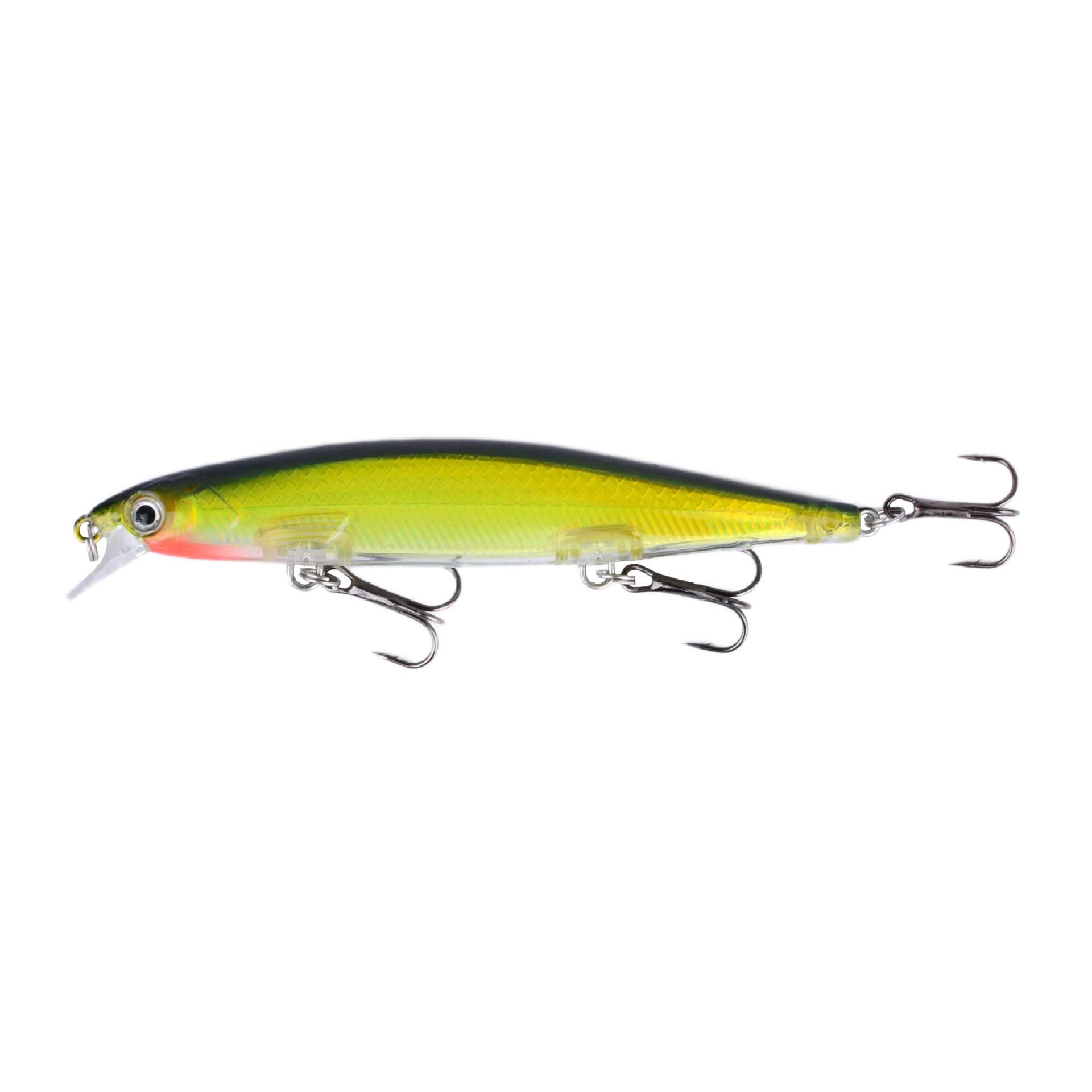 11.2cm/14g Realistic Long Cast Sinking Minnow Artificial Hard Plastic Fishing Lure