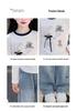 Girls' 2026 Autumn Two-Piece Set: Long-Sleeve T-Shirt & Printed Jeans