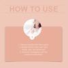 Organic Castor Oil With Rose Quartz Roller Deep Botanical Nourishing Soothing Moisturizing Cooling Massage For Face Body CareOil