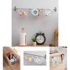 Modern Minimalist Iron Storage Basket For Remote Controls And Stationery In White
