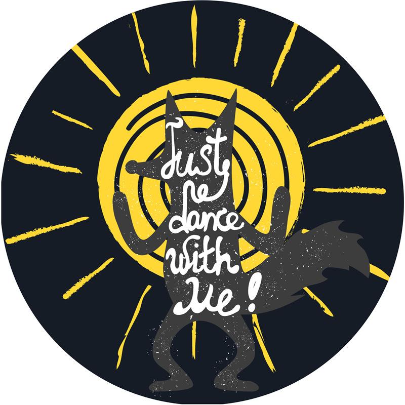 Cute Cartoon Children's Round Rug Living Room Bedroom Rug Children's Game Tent Non-slip Floor Mat Baby Climbing Rug