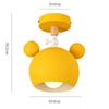 Lámpara de techo pequeña para dormitorio, estilo nórdico, creativo, para porche, balcón, pasillo, habitación de niños, lámparas decorativas de dibujos animados