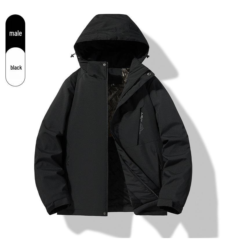 

Трендовая ветрозащитная хлопковая куртка 2024 года для мужчин и женщин - утепленная графеном, морозостойкое пальто для улицы 4XL