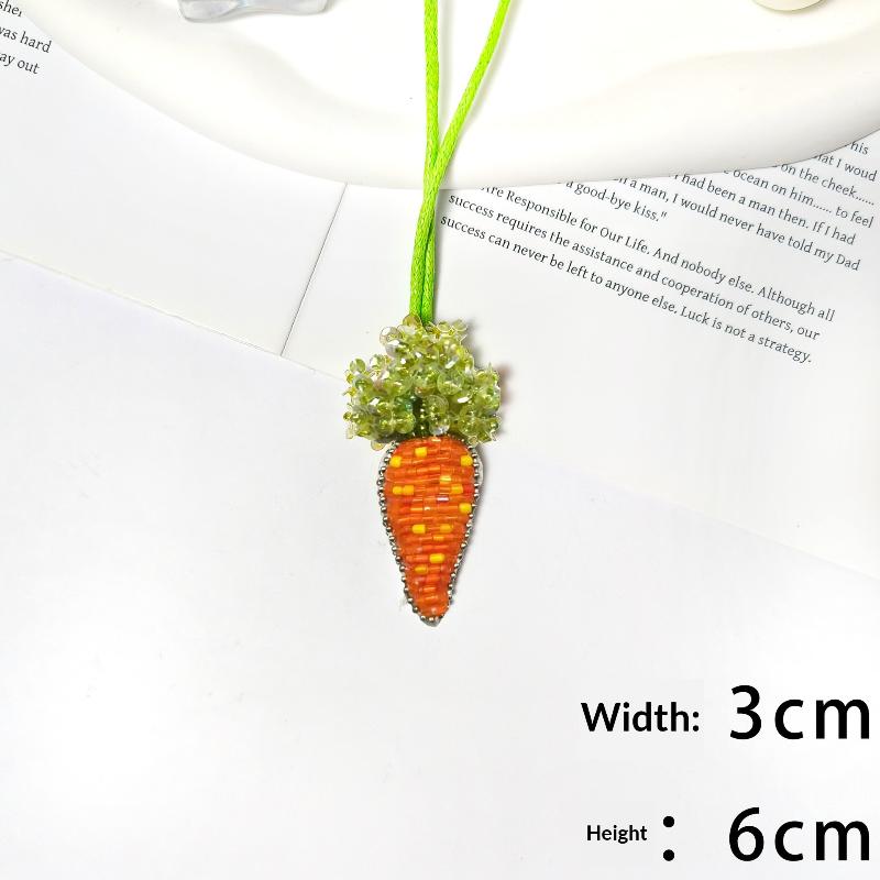

1pcs 3D Rhinestone Beaded Sequin Bead Summer Fruit Series Rope Patches Crystal Bag Patch Beading Applique Patch