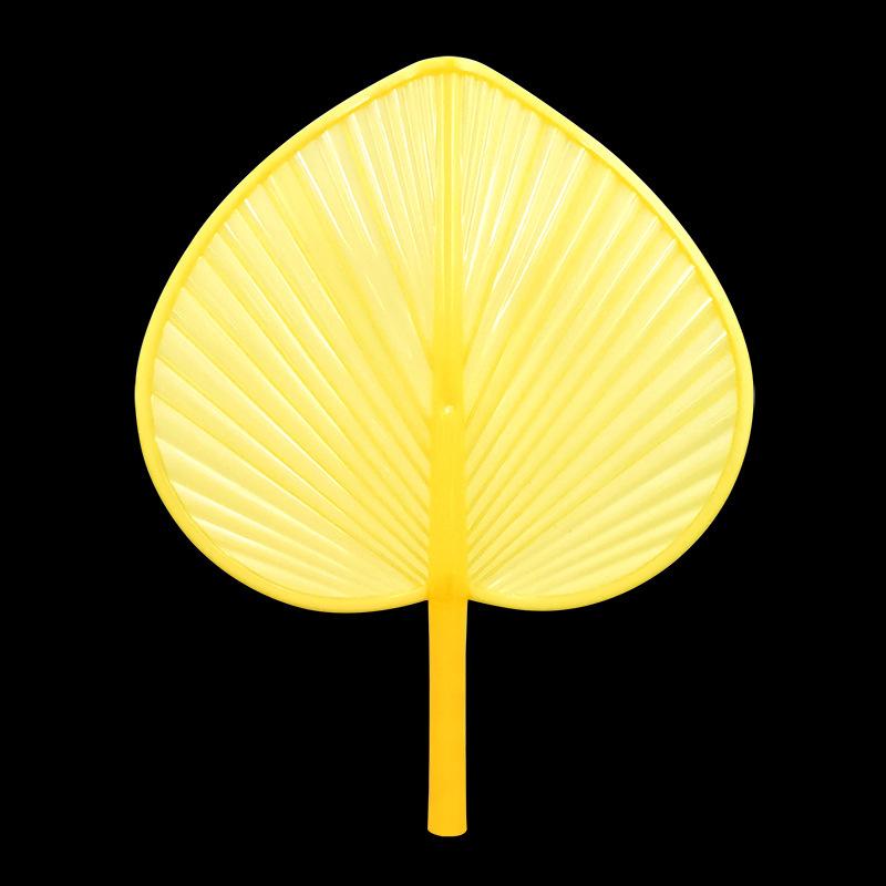 Pu Fächer Alter Cooler Fächer Sommer Handfächer Traditioneller Fächer Baby Mückenabwehr Plastik Imitation Bananenfächer