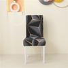 Elastic four seasons printed chair cover universal simple universal home hotel chair cover stool backrest one-piece seat