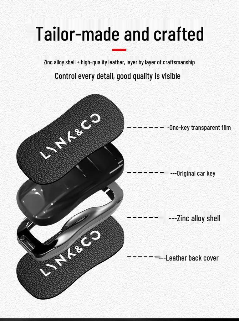 Lynk & Co Z10 Z20 NFC Bluetooth Key Case - Protective and Personalized Shell for Men and Women