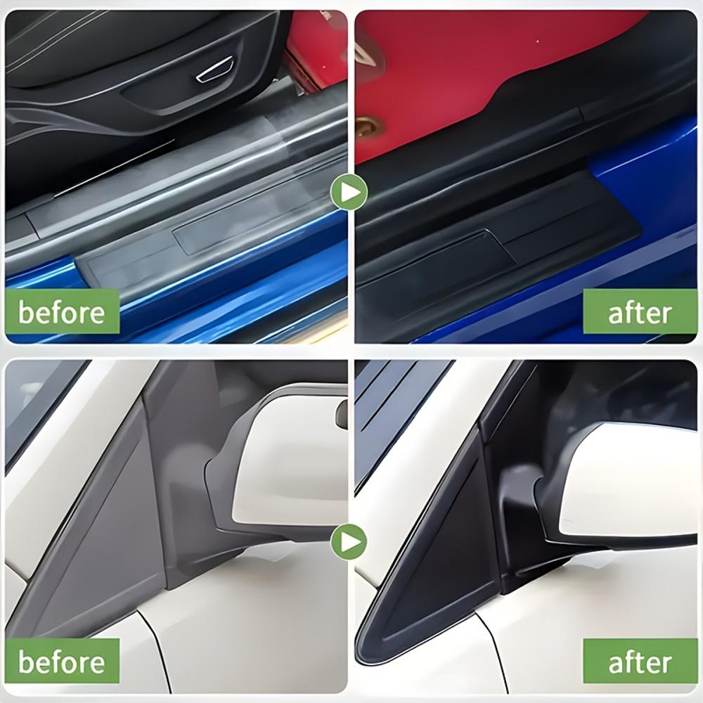Automotive Plastic Care Polishing Wax - Plastic Refinishing Cream, Quickly Restore Surface Gloss, Tire Retreading Cream, Effecti