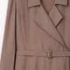 Burberry Long Sleeved Dress Women's Gray 80843041
