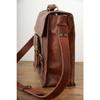Shoulder Men Vintage Leather Messenger Briefcase Satchel Laptop Bag