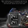 Motorcycle Wireless Tire Pressure Monitoring System USB Charging TPMS for Motorcycle with 2 External Sensors