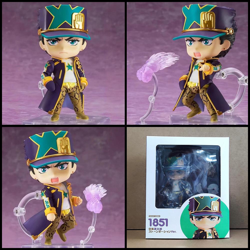 JoJo‘s Bizarre Adventure # Anime Figure Set - Action Figures with Swappable Faces Movable Joints Collectible