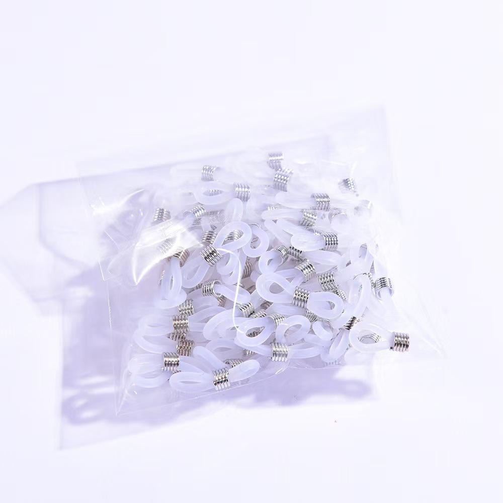 Anti-slip Silicone Glasses Chain with Spring Connector