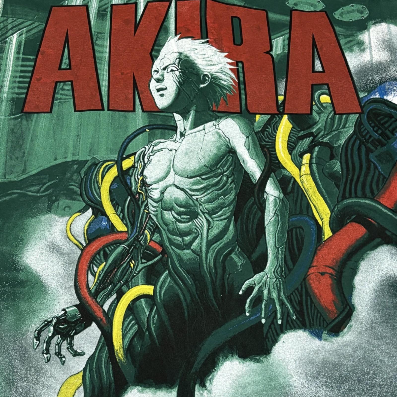 

ВИНТАЖНАЯ 1988 AKIRA Тэцуо Пробуждение AOP Аниме 80-х Однострочная футболка РЕПРИНТ 3XL