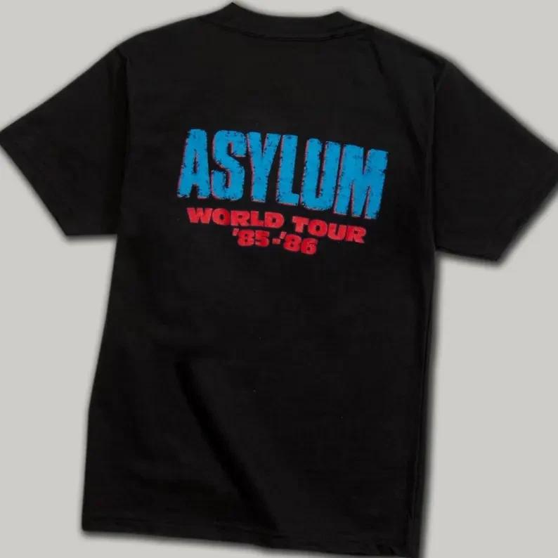 Vintage KISS Asylum World Tour '86 T-Shirt Size S-4XL High-end Luxury Is for Both Men and Women Top Y2k