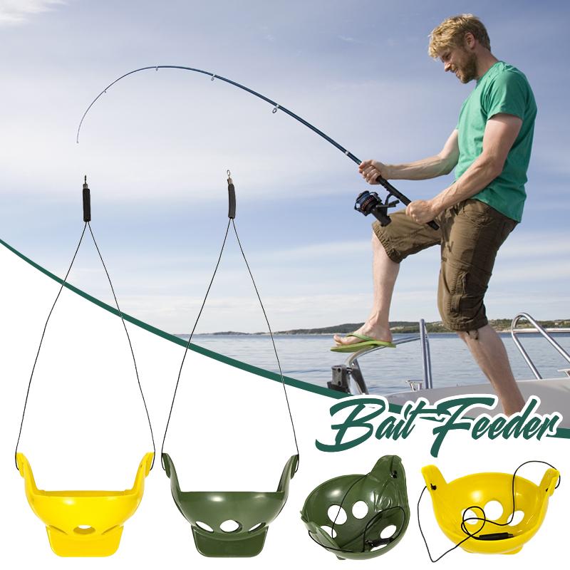 1Pc European Carp Block Bait Feeder Tool Fixed-Point Fishing Bait Shuttle for Long Range Baiting Nesting Device Carp Tackle