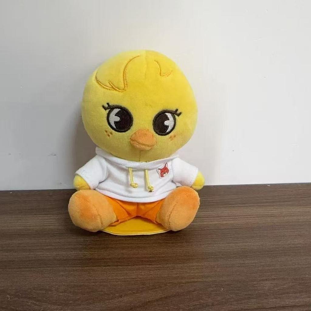 New K-Pop Stray Kids Cartoon Plush Toy Skzoo Plush Doll Sitting Bangchan Felix Plush Doll Surrounding Birthday Gifts
