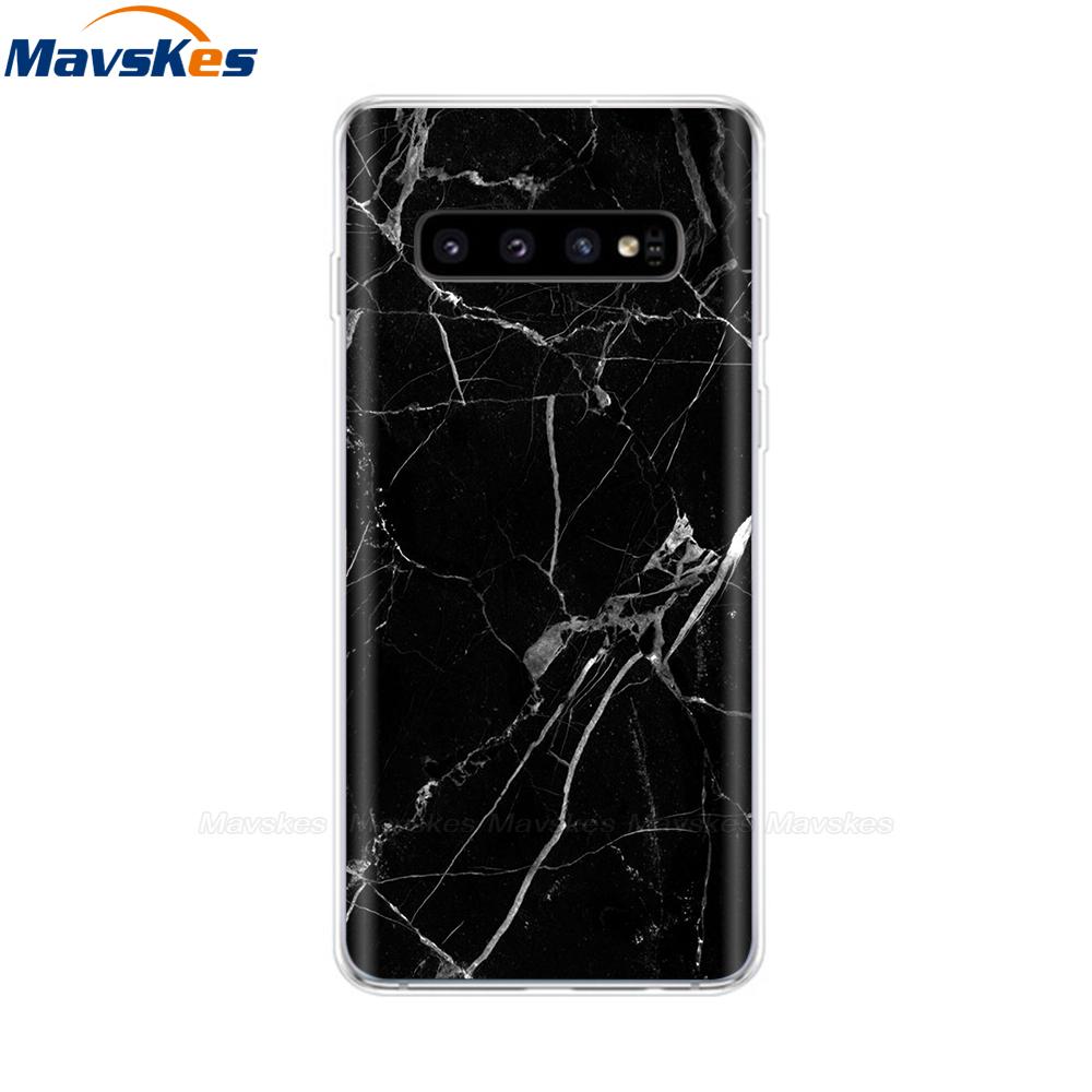 La più recente custodia stampata in TPU per Samsung Galaxy S10 S10 + Coperture del telefono per Samsung S10 Plus S10e Custodie Cover posteriore Paraurti Fundas Coque