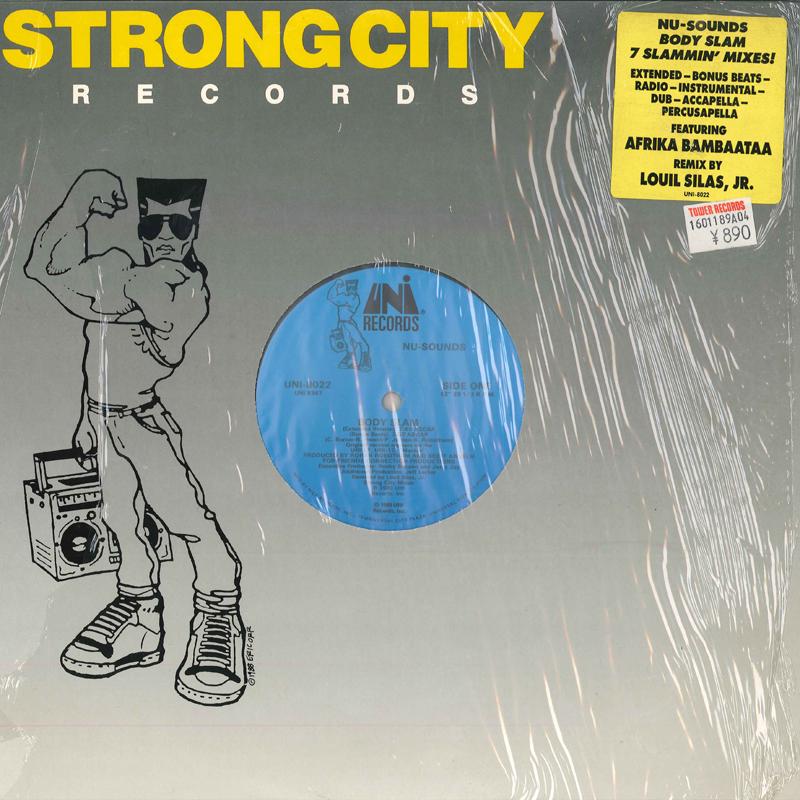 

12inch Record NU-SOUNDS - Body Slam UNI8022 UNI 1989 US Rap & Hip-Hop/R&B Used