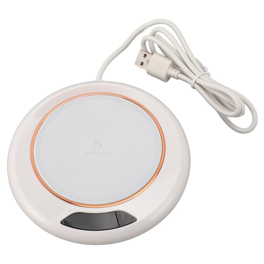Elektrischer Kaffeewärmer 3 Temperatureinstellungen Timer USB-Stromversorgung Automatischer Kaffeeerhitzer für Zuhause
