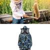 Beekeeping Jacket   Lightweight Maximum   Bee  Jacket with Veil Hood for Beginner Professional Bee s