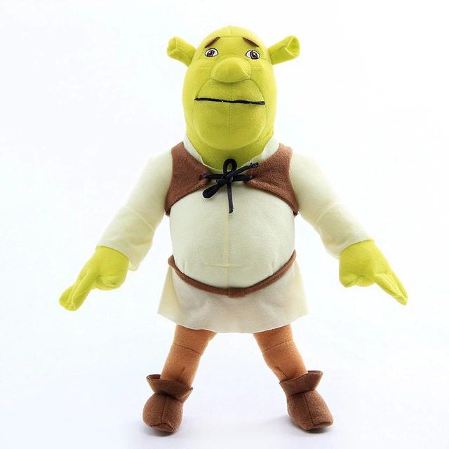 29cm  Border Creative Monster Shrek Doll Kawaii Children Plush Toy Ornament Christmas Gift Halloween Room Ornament