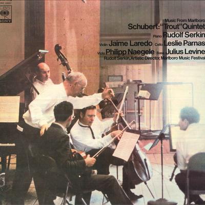 LP Record RUDOLF SERKIN(PIANO)/JAIME LAREDO(V - Schubert/(trout)quintet SONC10057 CBS SONY Japan Obi Classical Used